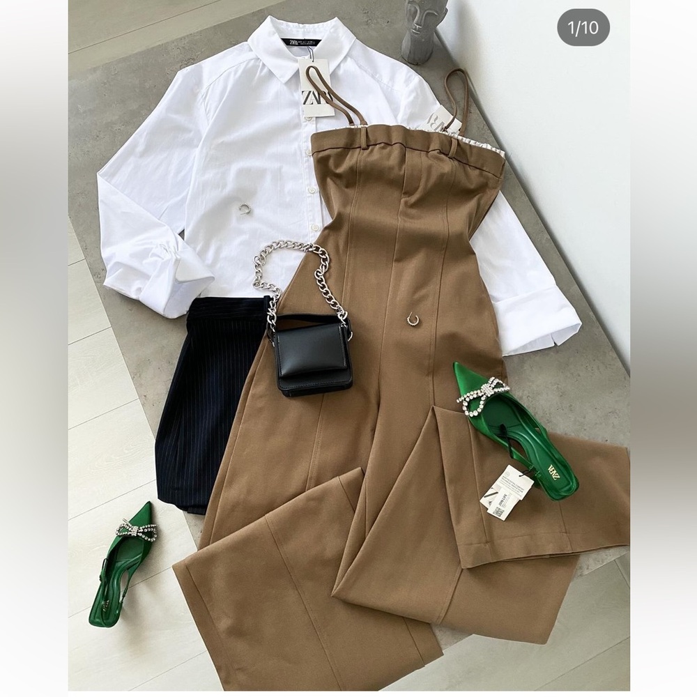 Bloggers Zara Tan Jumpsuit